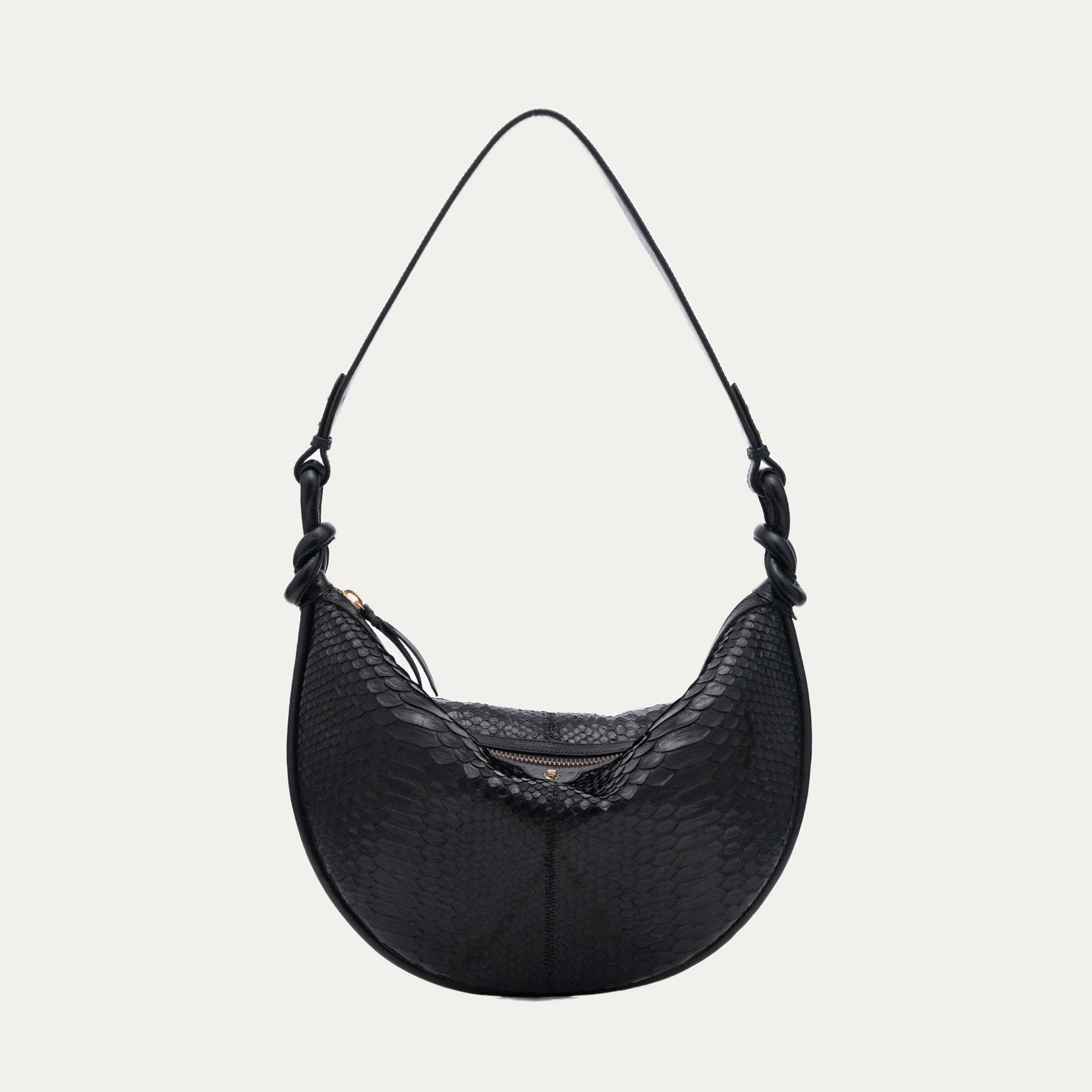 Chris Python Bag in Black - Image 3