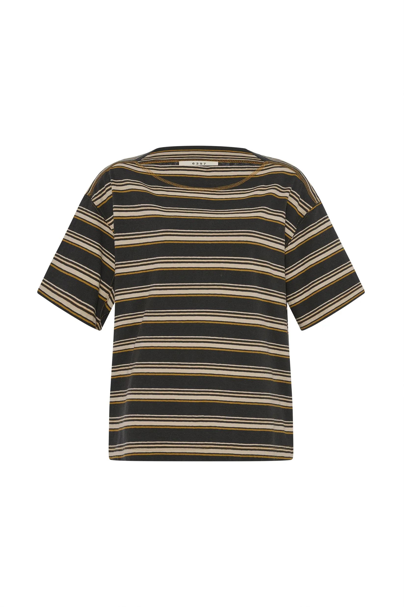 Mariner Tee in Army Stripe - Image 3