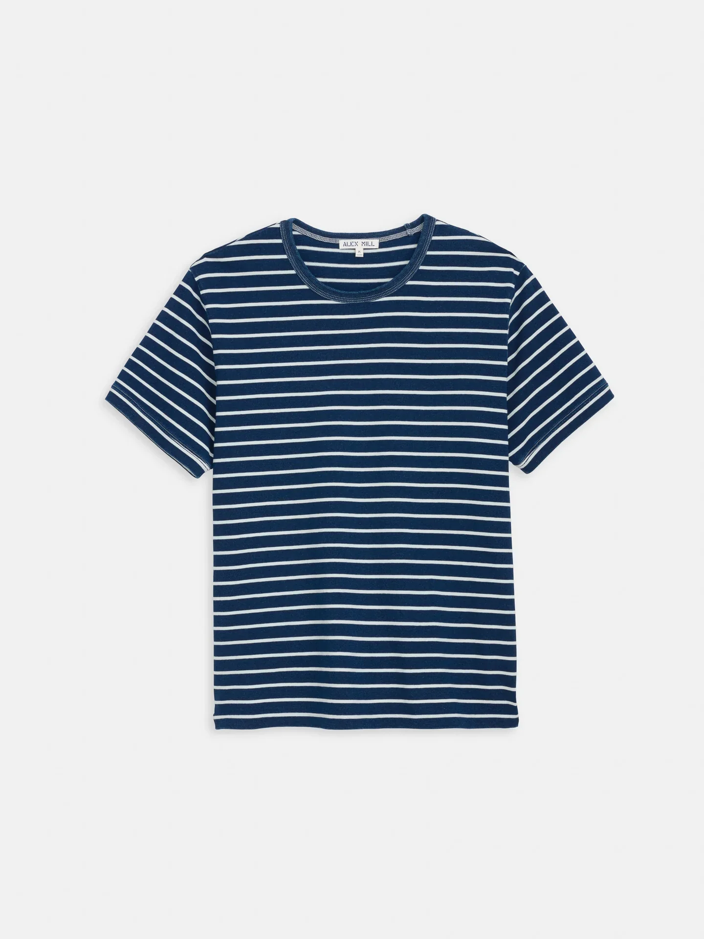 Standard Tee in Indigo Stripe - Image 3