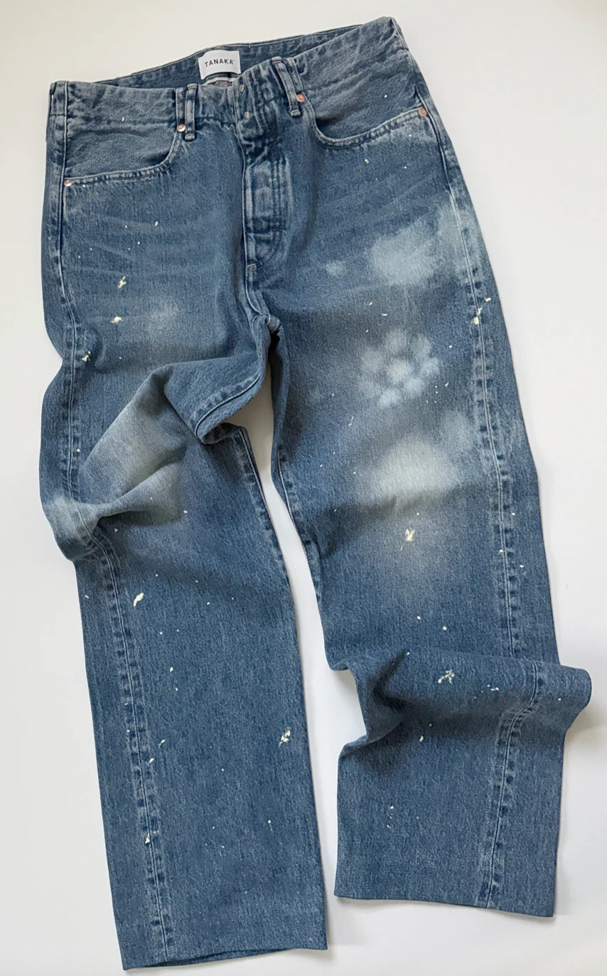 Straight Jean Trouser in Bleach Blue - Image 3