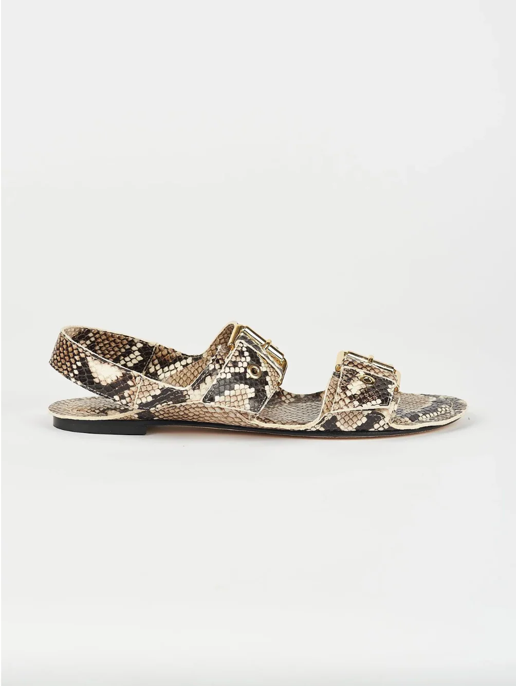 The Double Buckle Sandal in Python - Image 3